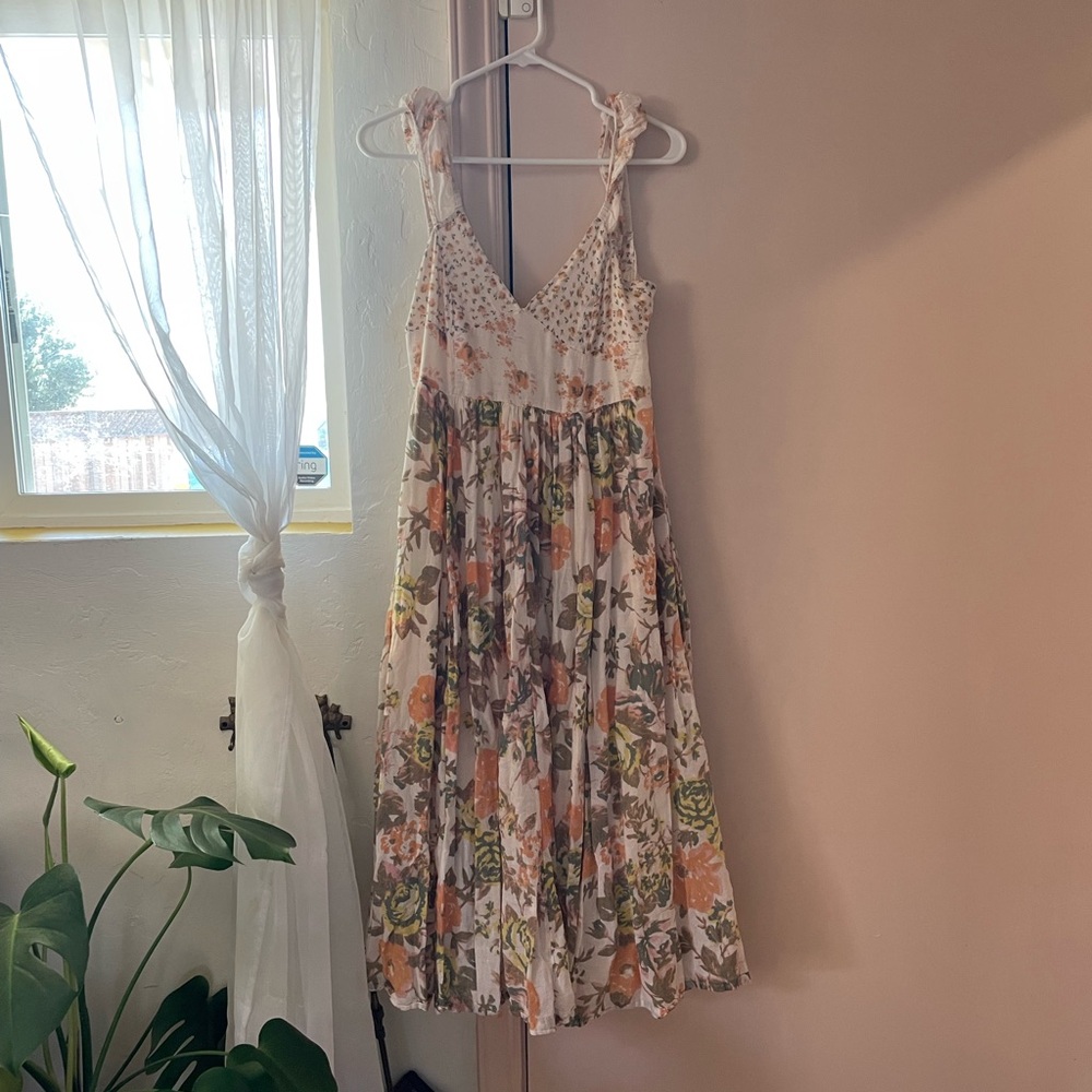 Free People Love You Floral Midi